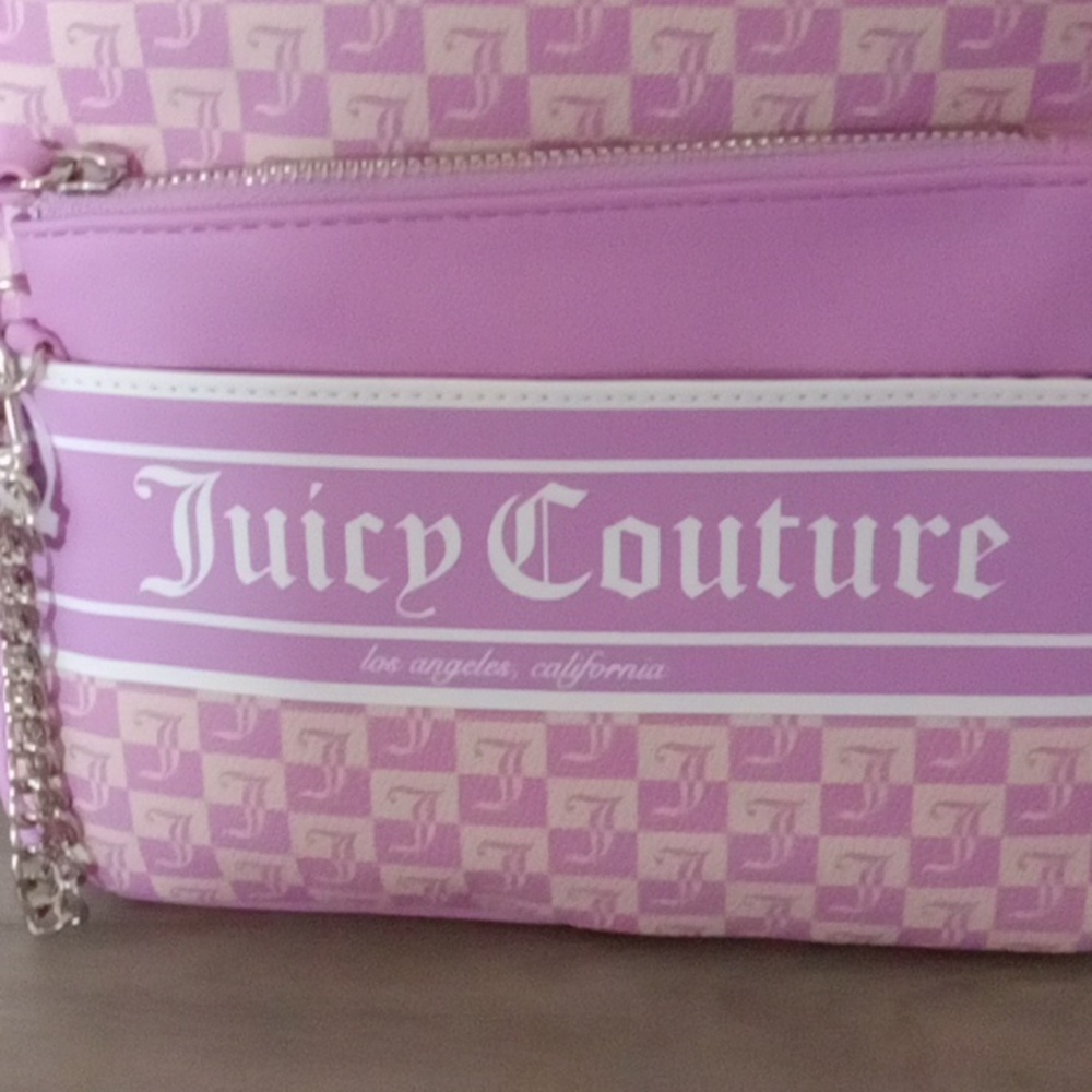 Juicy Couture Violet Logo Backpack - Picture 2 of 7